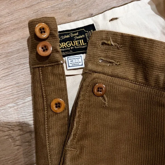 ORGUEL JAPANESE CORD PANTS